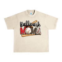 Sandshell ballpark mama baseball Urban Heavy Tee - Zillion Design Studio