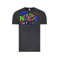 Vintage Black autism nurse life Vintage Tee - texasbilliewilder