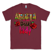 Burgundy abuela our lady Classic Tee - CTS Tumbler Store