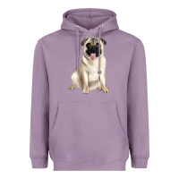 Lavender pug Heavyweight Hoodie - JahusDesignShop
