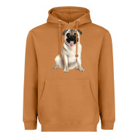 Meerkat pug Heavyweight Hoodie - JahusDesignShop