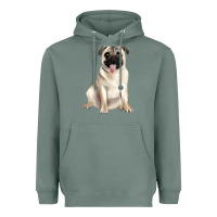 Sage pug Heavyweight Hoodie - JahusDesignShop