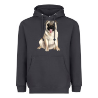 Smoke pug Heavyweight Hoodie - JahusDesignShop