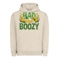 Pigment French Oak Bad And Boozy St. Patricks Urban Hoodie - BundleAndBundleShop