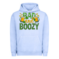 Pigment Grape Ice Bad And Boozy St. Patricks Urban Hoodie - BundleAndBundleShop