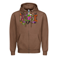 Chestnut nurse halloween Zipper Hoodie - RacoonDesign