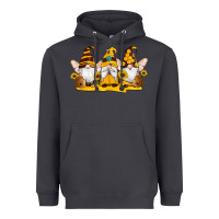 Smoke western bee gnomes beehive honey sunflowers Heavyweight Hoodie - Artiststas