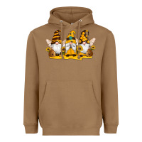 Toasted Coconut western bee gnomes beehive honey sunflowers Heavyweight Hoodie - Artiststas