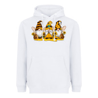 White western bee gnomes beehive honey sunflowers Heavyweight Hoodie - Artiststas