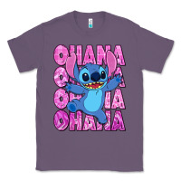 Lavender ohana stitch Classic Tee - Zillion Design Studio