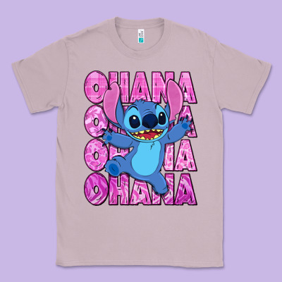 Ohana Stitch Classic Tee Designed By Zillion Design Studio