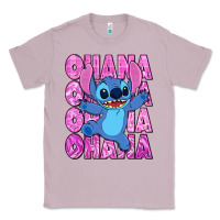 Lilac ohana stitch Classic Tee - Zillion Design Studio