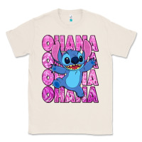 Natural ohana stitch Classic Tee - Zillion Design Studio