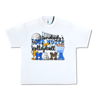 White somebody's loud mouth volleyball mama Urban Heavy Tee - Zillion Design Studio