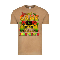 Vintage Camel I paused my game celebrate Juneteenth Vintage Tee - texasbilliewilder