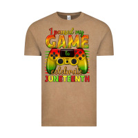 Vintage Coffee I paused my game celebrate Juneteenth Vintage Tee - texasbilliewilder