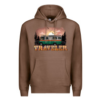 Chestnut traveler Premium Hoodie - NancyCooperArtShop