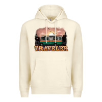 Sandshell traveler Premium Hoodie - NancyCooperArtShop