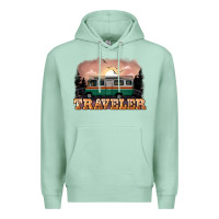 Seafoam traveler Premium Hoodie - NancyCooperArtShop