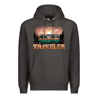 Smoke traveler Premium Hoodie - NancyCooperArtShop
