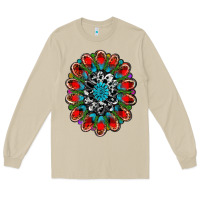 Mushroom christmas gemstone Long Sleeve Tee - RanaPortraitStore