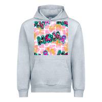 Heather Grey Breast Cancer Awareness Mom With Leopard Patterns Urban Hoodie - BundleAndBundleShop