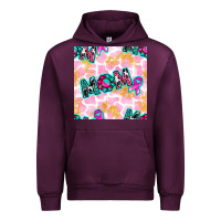 Mauve Wine Breast Cancer Awareness Mom With Leopard Patterns Urban Hoodie - BundleAndBundleShop