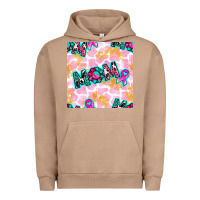 Pigment Burro Breast Cancer Awareness Mom With Leopard Patterns Urban Hoodie - BundleAndBundleShop