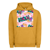 Pigment Peanut Butter Breast Cancer Awareness Mom With Leopard Patterns Urban Hoodie - BundleAndBundleShop