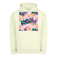 Pigment Pistachio Breast Cancer Awareness Mom With Leopard Patterns Urban Hoodie - BundleAndBundleShop