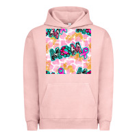 Pigment Salmon Breast Cancer Awareness Mom With Leopard Patterns Urban Hoodie - BundleAndBundleShop