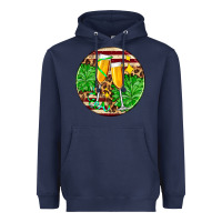 Navy Christmas champagnes Heavyweight Hoodie - AdoDesignShop