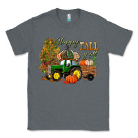 Charcoal Heather Happy Fall Y'all Classic Tee - BundleAndBundleShop