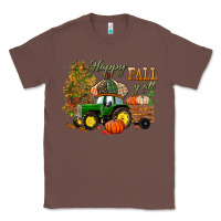 Chestnut Happy Fall Y'all Classic Tee - BundleAndBundleShop