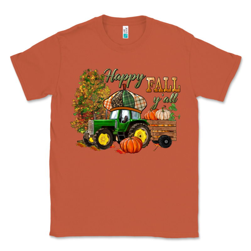 Happy Fall Y'all Classic Tee by BundleAndBundleShop | Teevron