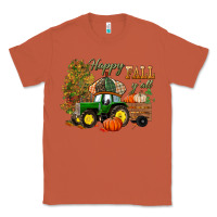 Copper Happy Fall Y'all Classic Tee - BundleAndBundleShop