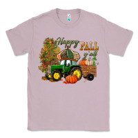 Lilac Happy Fall Y'all Classic Tee - BundleAndBundleShop