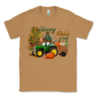 Toasted Coconut Happy Fall Y'all Classic Tee - BundleAndBundleShop