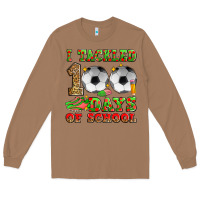 Toasted Coconut i tackled 100 days of school soccer Long Sleeve Tee - Zillion Design Studio