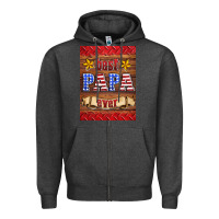 Charcoal Heather best papa ever air freshener Zipper Hoodie - HRA Design Shop