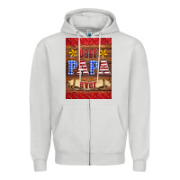 Dove Grey best papa ever air freshener Zipper Hoodie - HRA Design Shop