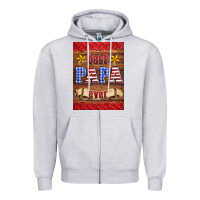 Heather Grey best papa ever air freshener Zipper Hoodie - HRA Design Shop