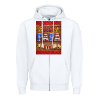 White best papa ever air freshener Zipper Hoodie - HRA Design Shop