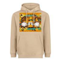 Mushroom western bee gnomes  honeycomb  leopard turquoise wooden serape Heavyweight Hoodie - Artiststas
