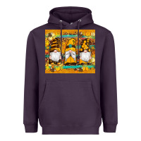 Plum western bee gnomes  honeycomb  leopard turquoise wooden serape Heavyweight Hoodie - Artiststas