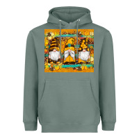 Sage western bee gnomes  honeycomb  leopard turquoise wooden serape Heavyweight Hoodie - Artiststas