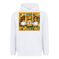 White western bee gnomes  honeycomb  leopard turquoise wooden serape Heavyweight Hoodie - Artiststas