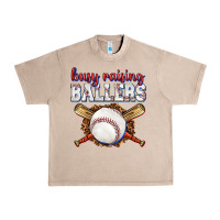 French Oak busy raising ballers baseball Urban Heavy Tee - texasbilliewilder