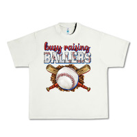 Pistachio busy raising ballers baseball Urban Heavy Tee - texasbilliewilder