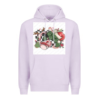 Lilac small business filigran kopya Premium Hoodie - MaliasSmallBusiness